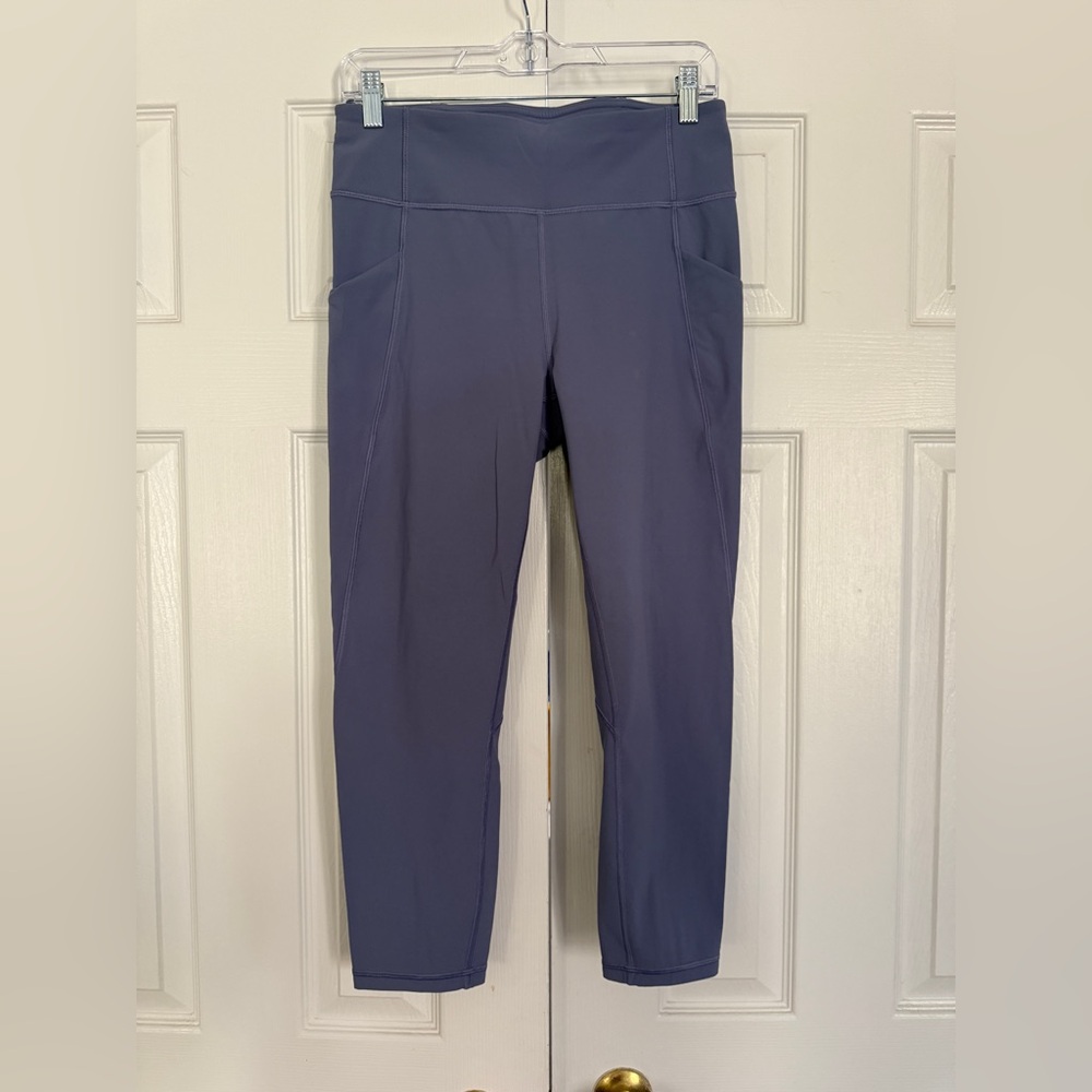 lululemon athletica Time To Sweat Crop 23" in Peri Purple